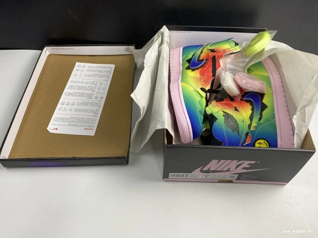 Rep JORDAN 1 OG J DC3481-900 BALVIN AIR HIGH X 0720